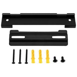 120 seinäkiinnityssarjan kiinnike Solo 5 -soundbarille, Cinemate120: lle, ruuvi- ja seinäankkureilla, Blac musta