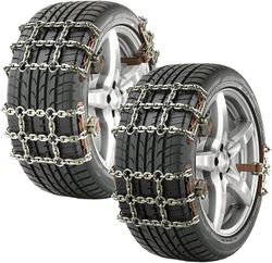 Linkrunning Automatisk snekæde, snekæde med let greb, Universal Fast Utility Quad Car Snow Chain (6pc, 165-205mm) Som vist As shown