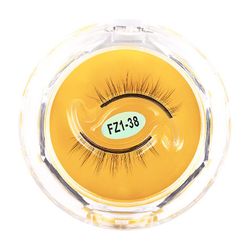 Suren Genanvendelige selvklæbende øjenvipper uden lim Naturlige falske øjenvipper Makeup Tykke falske øjenvipper FZ1-38