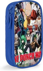 Kerota ONE-Punch Man Anime Penaali sopii kouluikäisille, tytöille, pojille, miehille ja naisille-sininen SAOE009025 VÄRI One Size