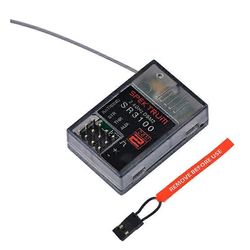 2,4 GHz:n SR3100 DSM2 3-kanavainen DSM2-pinnavastaanotin RC-autoille ja -veneille Harmaa