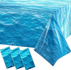 Handuo Plastik dug 137 * 274cm Ocean Party Borddækning
