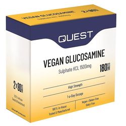 Quest Vitamins Quest vitamiinit Glukosamiini sulfaatti 1500mg (kaksi pakkausta 2X90) tabs 180 (P606646)