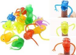 20 st Giftfria Monster Finger Puppets Skrämmande Monster Leksaker Finger Monster Barn Kreativ Leksak Förälder