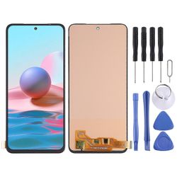 Tft LCD-näyttö + kosketusnäyttö Xiaomi Redmi Note 10 4g: lle Ei määritelty