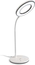 Miady led-pöytävalaisin 6w 48 lediä pöytävalaistus, 3 värilämpötilaa x 4 kirkkaustilaa, silmiä hoitava, himmennettävä toimistohanhenkaulalamppu sov...