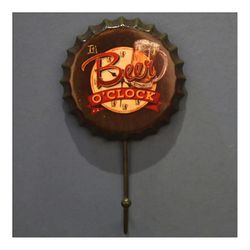 Ruili Vintage Creative Beer Cap Bar Tøj Hat Hook YY51051