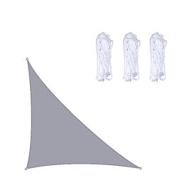 3x3x4.3m/4x4x5.7m/5x5x7.1m Vandtæt Sun Shade Sejl Trekant For Garden Patio Udendørs Awings Baldakin Pool Fortelt Camping Udendørs Paraplyer og Suns...