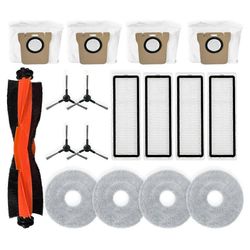 Xiaomi Robot Vacuum X20 Max / D109GL -tyhjiöosille Päätelan sivuharja Hepa-suodatinmoppiliina D