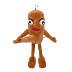 Tralalelo Tralala Pehmolelu Tungtungtung Sahur Pehmo Italialaiset Aivomätä Eläimet SHARK Anime Pehmo Pehmolelu Nuket Lelu Lahjat Puinen mies