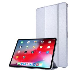 König Apple iPad Pro 11 2021 Smart Cover Magnetisk Cover Beskyttelsesetui Sølv