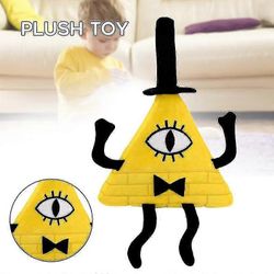 Bill Cipher Söpö halaustyyny Muhkea täytetty animaatiohahmo täytetty tyyny