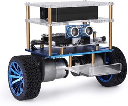 Usiful Tumbller selvbalanserende robotbilsett kompatibel med arduino, stammesett stem leker for barn