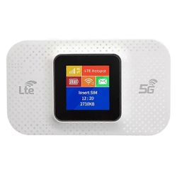 H807pro 4G LTE Wifi -reititin, jossa on SIM-korttipaikka 150Mbps langaton reitittimen toistin 3650mAh Mobiilireitti