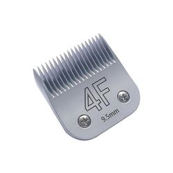 4F 9,5 mm irrotettava lemmikkikoiran hoitoleikkuri keraaminen terän vaihto useimmille Andis Oster A5 Wahlille Hopea