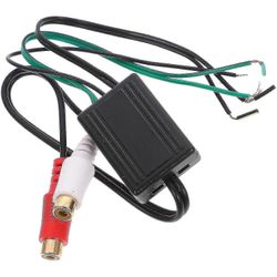 Linjalähtömuunnin subwooferille RCA-kaiutinjohdon korkeasta matalaan RCA-muuntimeen
