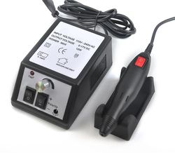 Coosilo Elektrisk neglebor Trimning Nail Drill Machine Fjernelse Gel Neglebånd Tools sort
