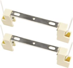 Augro 2pc R7S LED-lampunpidike 118mm halogeeni, AC 100-240V, lineaarinen keraaminen pidike pisteelle