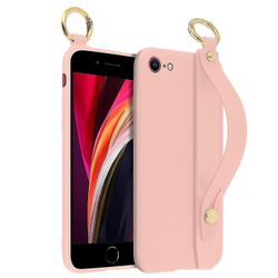 Bagdæksel til iphone Se 2020/8/7 Support Handle Carabiner Support - Pink(rose)