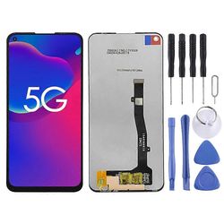 OEM LCD-näyttö ZTE Axon 11 SE 5G 9000N: lle digitointilaitteella täysi kokoonpano (musta)