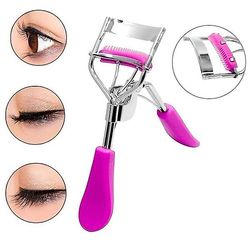 2 Pack New Cosmetics Beauty Big Eye Clip med Comb Øjenvipper Clip Pincet Makeup Tools