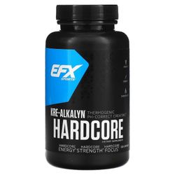 EFX Sports, Kre-Alkalyn Hardcore, 120 kapselia