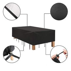 Mikasa Udendørs Møbler Vandtæt Cover Garden Havebord Stol Dust Oxford Cover 270 *180 *89 cm