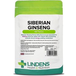 Lindens Sibirisk Ginseng 1000mg Tabletter 100 (2551)