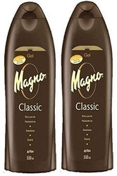 Magno Classic Shower Gel 550ml (2-Pack)