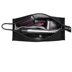 Dyson Airwrap Long -hiustenkuivaajan ja Supersonic-lisävarusteiden matkalaukku, musta, moderni muotoilu, kestävä materiaali