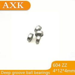 604zz Bærende Abec-5 10stk 4x12x4 Mm Miniature 604z Kuglelejer 604 Zz Emq Kvalitet