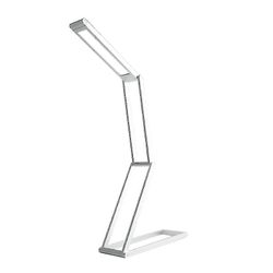 Led-pöytävalaisin taitettava himmennettävä kosketuspöytävalaisin taitettava led-lukuvalot (hopea)