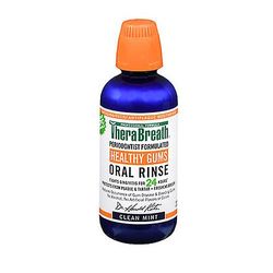 Therabreath TheraBreath Friska tandkött Oral Rinse Clean Mint, 16 Oz (Förpackning med 1)