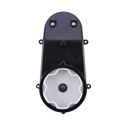 RS390 sähkömoottorin vaihdelaatikko 6V 18000RPM auto DC moottoriajoneuvolelu Musta
