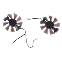 2x 85mm Pld10015b12h 0.55a Rx580 Rx590 Powercolor Dataland Radeon Rx 580 590 Red Devil näytönohjaimen jäähdytys Fan-yu