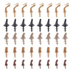 40kpl kurpitsan varren kurpitsa DIY-kahvan sadonkorjuu muovinen kurpitsakahvan lisävaruste Värikäs 6.40X2.90X2.90CM