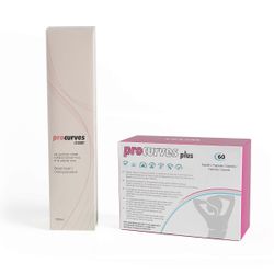 PROCURVES PLUS - Kapselit + luonnolliset voiteet rintojen stimulointiin ja hoitoon