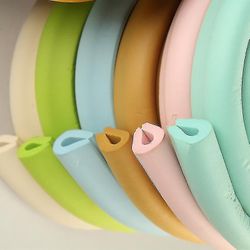 Jorasem 2 m U-muotoinen turvapehmeä kulmareunavaahtomuovipehmuste lasille Puu