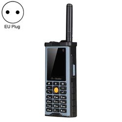 Hiborth S-G8800 mobiltelefon låst op 4 SIM-kort Trykknap 16G Quad Card Quad standby mobiltelefon til udendørs Lyseblå EU Plug