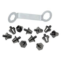 Jalkapallokengän piikit M5 jalkapallokengän nastat Amerikkalaiset kenkäpiikit urheiluun ulkona sisäjalkapallo kiinnikkeet 11MM kuten kuvassa näkyy