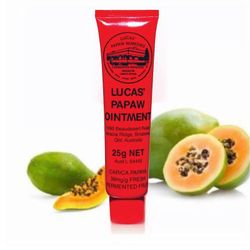 Papaya Cream Moisturizing Lip Balm Vedenpitävä Pitkäkestoinen kosteuttava huulirasva päiväsaikaan Yöhuulten hoitoon Oletus