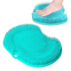 Jiekesen Bruser Foot Scrubber Massager Cleaner, Akupressur Mat med skridsikker