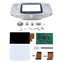 IPS Highlight LCD-näyttö 2,9 tuuman IPS High Brightness LCD- ja Case Kit -yhteensopiva Gameboy Advance Kuten