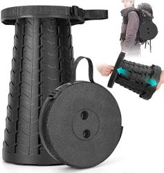 Kokoontaitettava jakkara, kokoontaitettava tuoli - päivitetty kannettava tuoli, jonka kantavuus on 400 paunaa, kannettava jakkara retkeilyyn, kalas...