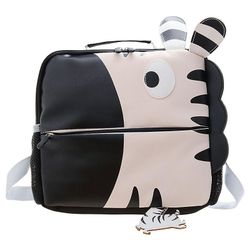 Ny sød tegneserie børnehave drenge og piger på bagsiden af den koreanske version af Trend Bag En zebra