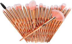 20pcs Premium Kosmetisk Makeup Brush Set Concealers Børster Kit (rose Gold)
