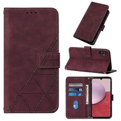 Kompatibel med Xiaomi Redmi A1 Plus etui Glitter Bling Sparkle Soft Tpu kofanger beskyttelsesdæksel med lanyard Claret