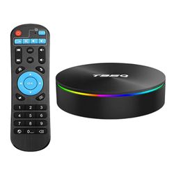 Androids 9 Smarts TV-boks Kraftig Medias Player TV-boks for TV-spill 2g16g UK plug