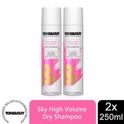 Toni & Guy 2 Pack Toni &Guy Glamour Sky Tør shampoo i høj volumen, 250 ml