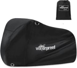 Bike Cover vedenpitävät ulkona olevat polkupyöränsuojukset, joissa on lukitusreikä-DF